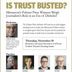 SPJ's Pulitzer panel will include Minnesota Pulitzer Prize winners 